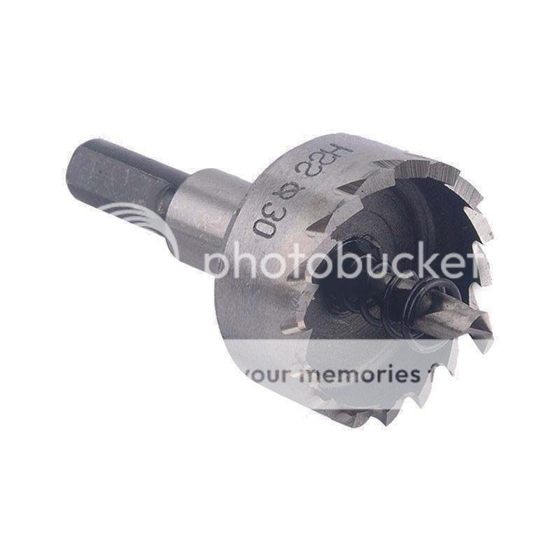 16mm 53mm HSS Metal Holesaw Drill Bit Hole Saw Stainless Steel Cutter